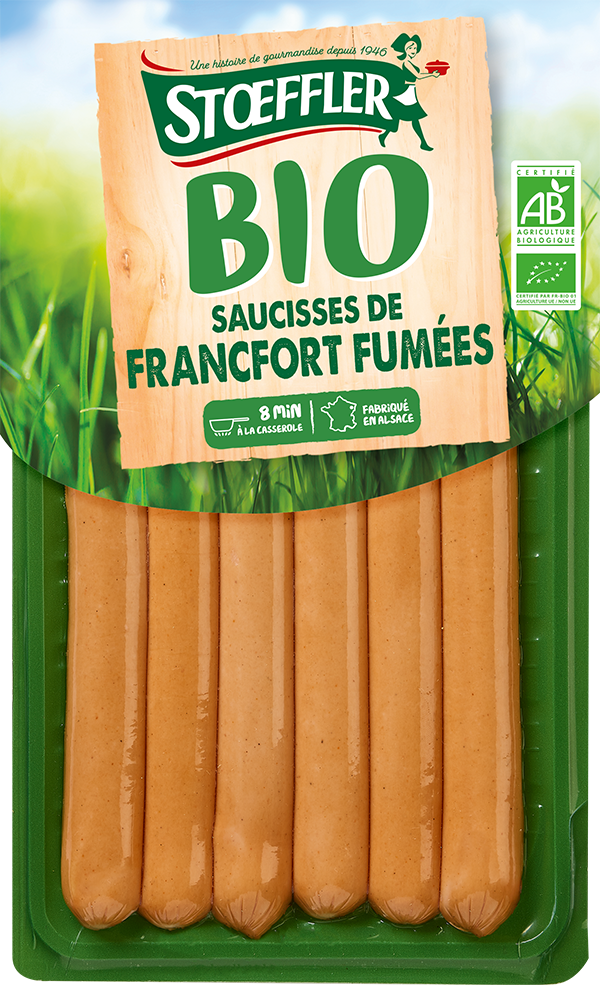 Saucisses Fumées bio Stoeffler